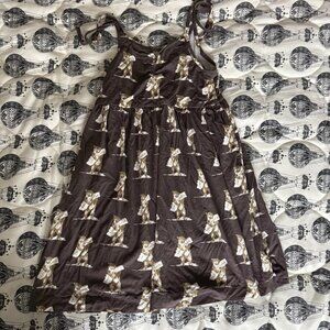 Kate Quinn Organics Girl  Bamboo Love California Bear Dress 7 years